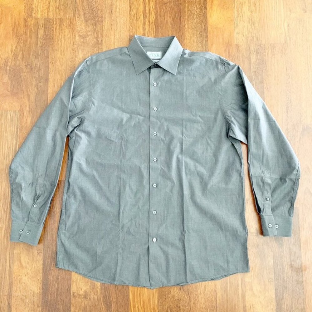Thomas Pink Mens Button Down Shirt Large